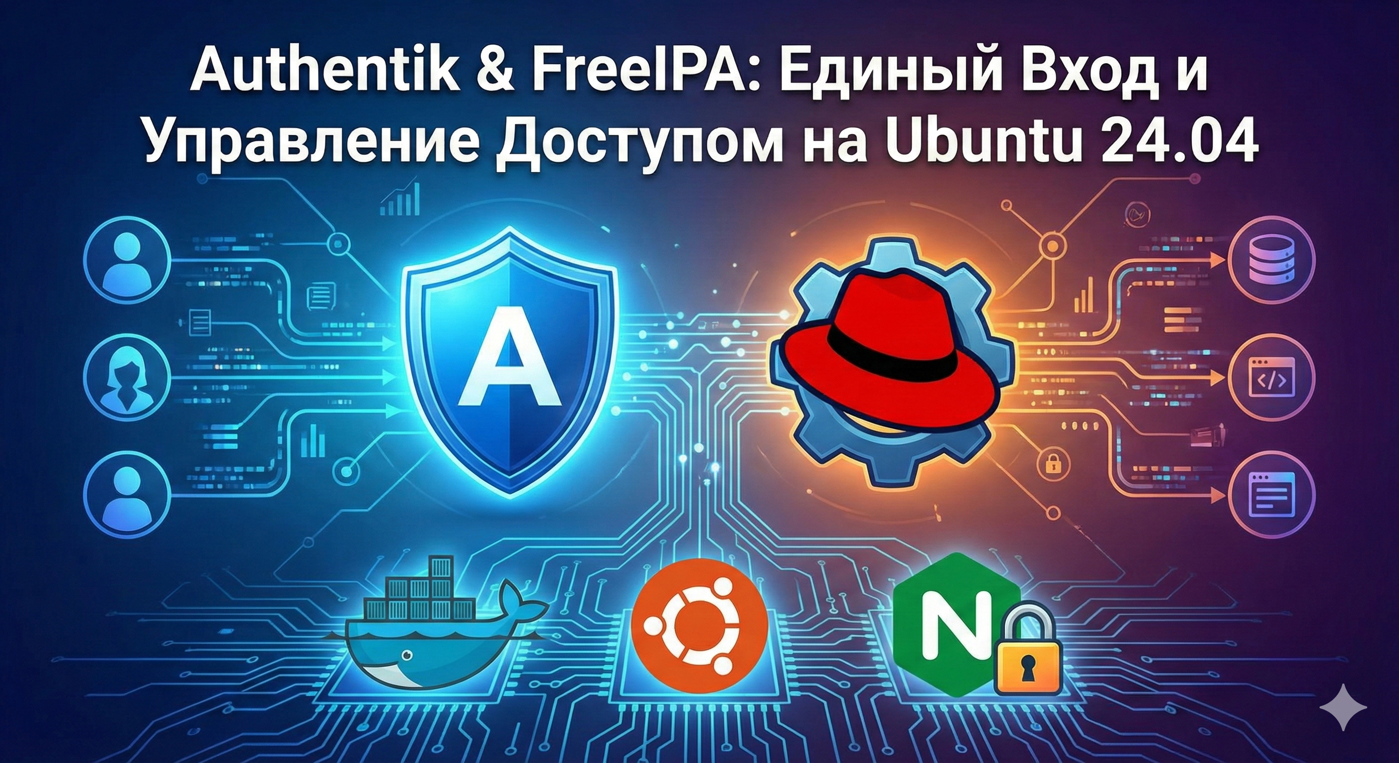 Установка Authentik и интеграция с FreeIPA